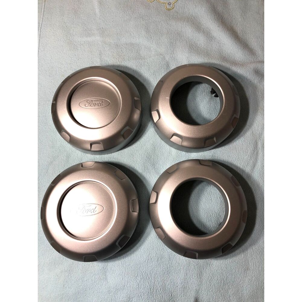 Ford F250 F350 Steel Wheel Center Cap Hub Covers OEM Set HC3C-1A096-CC 1A096-JC
